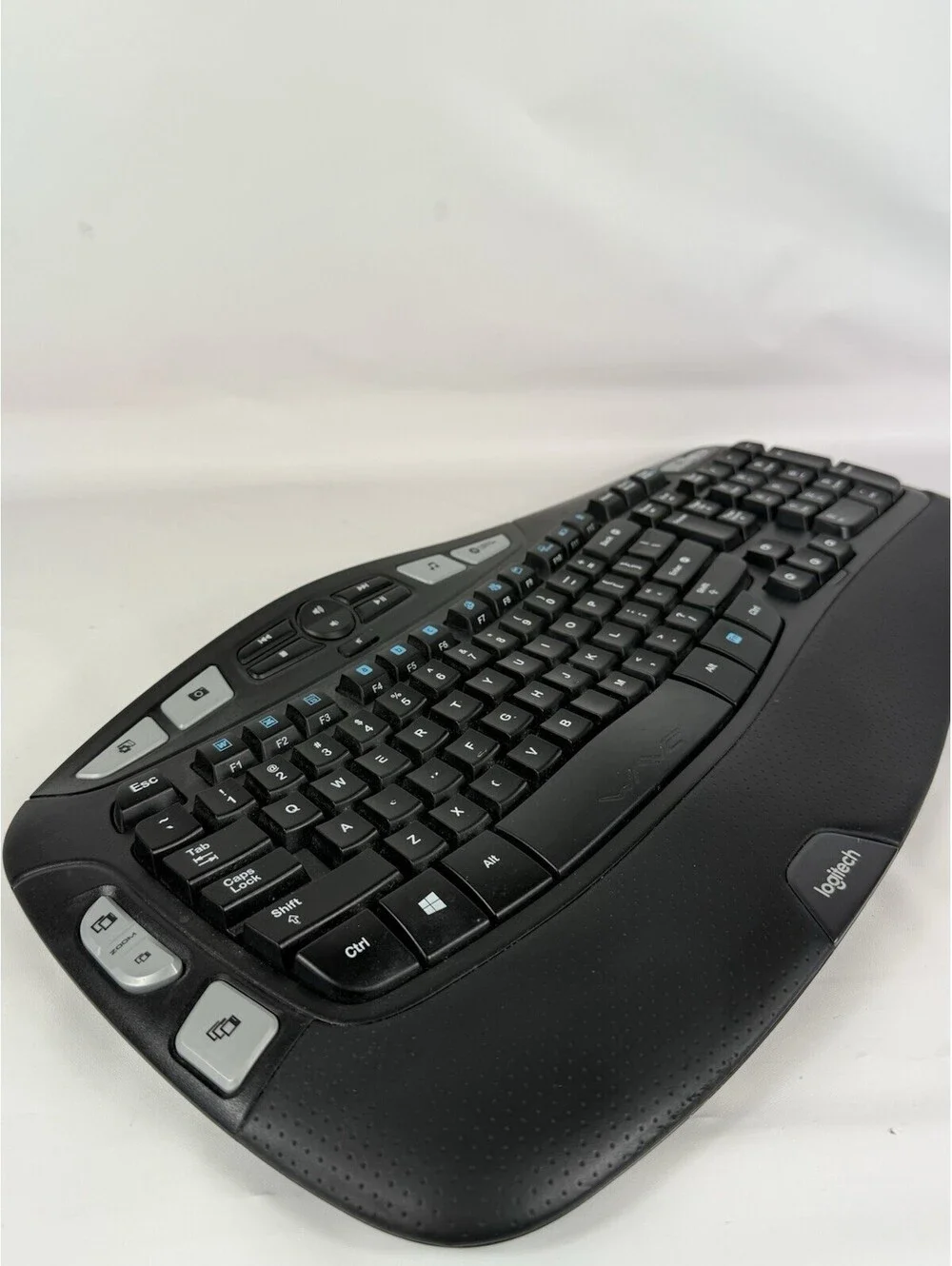 Logitech K350 Wireless Keyboard No USB Dongle Great Condition!